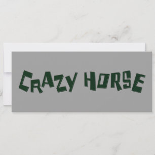 Invitation cheval fou