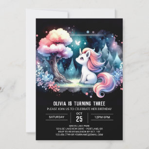 Invitation Cheval sucré personnalisé Anniversaire