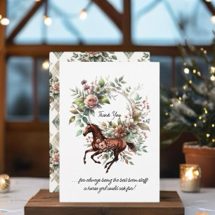 Invitation Cheval Thoroughbred Fleur équestre
