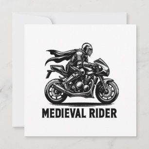 Invitation Chevalier médiéval