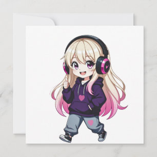 Invitation Chibi Drôle