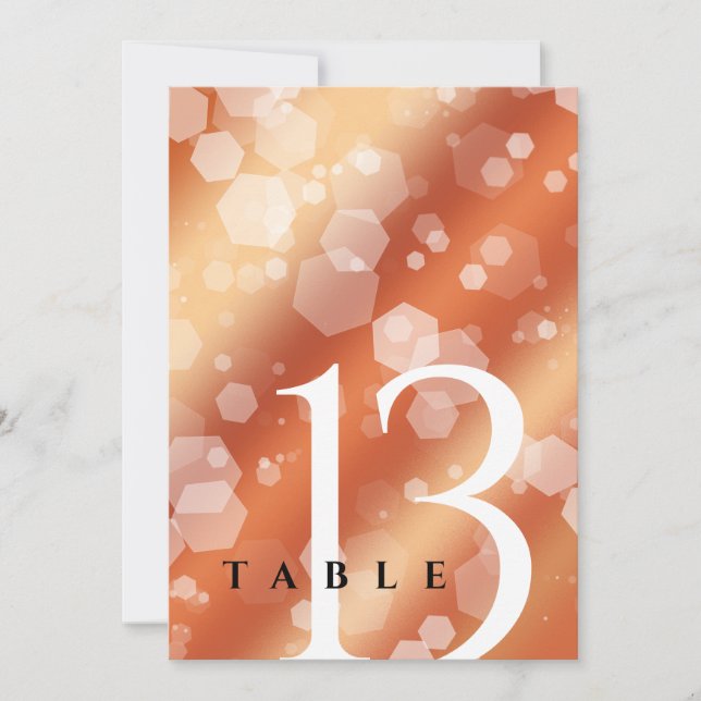 Invitation Chic 8ème 32ème anniversaire de Mariage de bronze (Devant)