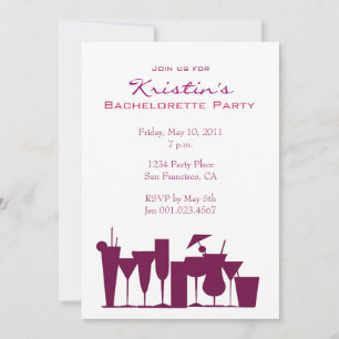 Invitation Chic Bachelorette Party