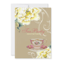 Chic beige peony aquarelle fleurie douche nuptiale