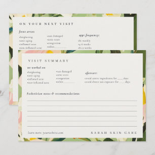 Invitation Chic Boho Coloré Vert Rose Peint Après-vente
