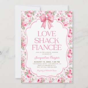 Invitation Chic Love Chic Shack Fiancée Fête des mariées