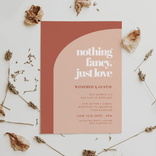 Invitation Chic pêche en terre cuite arche Rien de fantaisie 