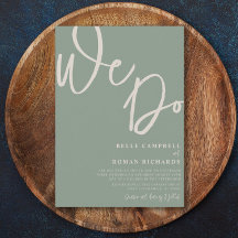 Chic Sage Vert & Mariage beige