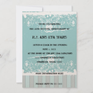 Invitation Chic Shabby