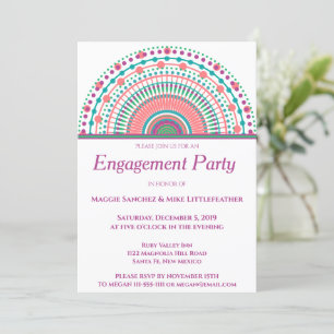 Invitation Chic Sud-Ouest Mandala