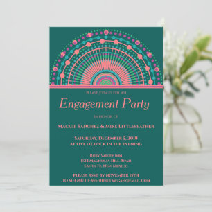 Invitation Chic Sud-Ouest Mandala