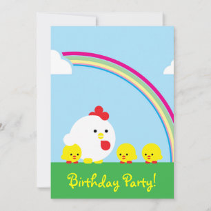 Invitation Chick'n chicks