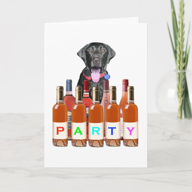 Invitation Chien chaud (Devant)