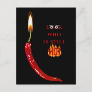 Invitation Chili Pepper fête d'anniversaire