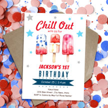 Chill Out Kids Summer Ice Pop 1er anniversaire