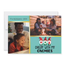 Chillin avec Gnomes Noël Valeur Modèle photo