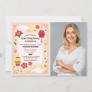 Invitation Chinois Anniversaire Party Restaurant Prendre en p