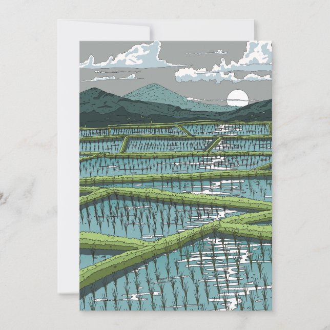 Invitation Chinois Paddy Field (Devant)