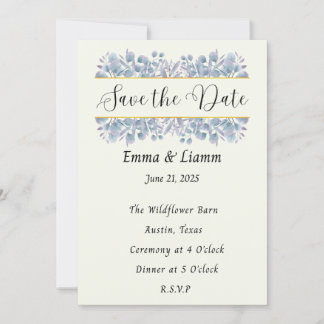 Invitation Chinoiserie Matching Save the Date Card