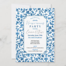 Chintz Bleu & Blanc Floral Ditsy