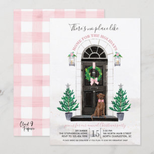 Invitation Chocolat Lab Labrador Retriever Fête