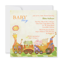 Choo Choo Train Baby shower bébé garçon