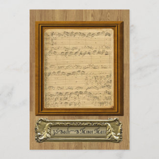 Invitation chorale de concert