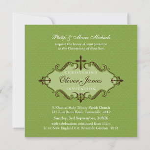 Invitation CHRISTENING INVITES : viva 9SQ