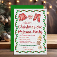 Christmas Eve Cookies Hot Cocoa Pajama Party