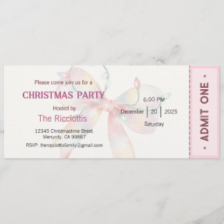 Invitation Christmas Party Invitation, Xmas Invite
