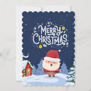 Invitation Chritsmans de merry d'invitation