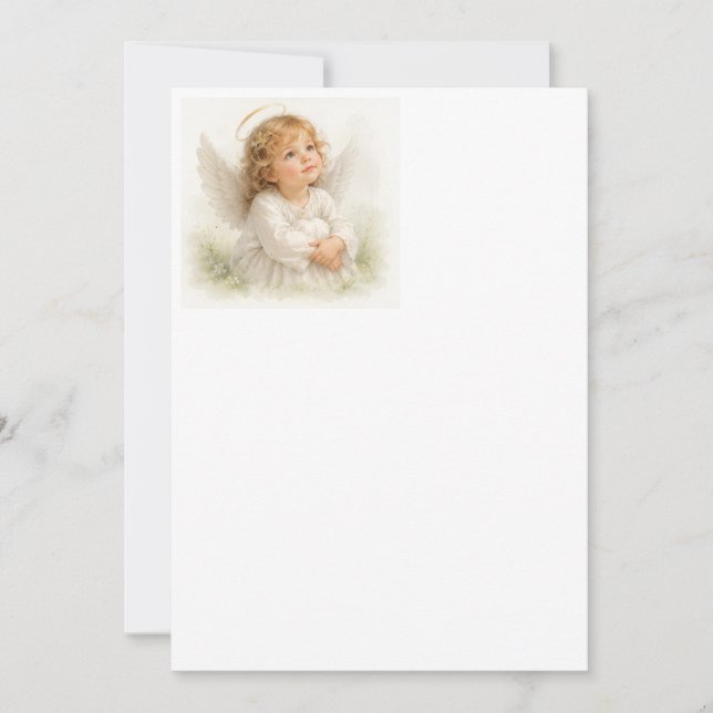 Invitation Chuchotements d'Anges -Angelina (Devant)