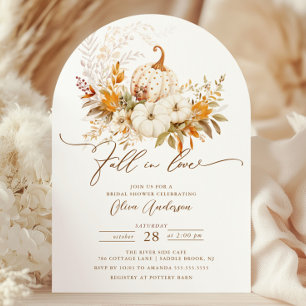 Invitation Chute Enchantée En Fête des mariées D'Amour
