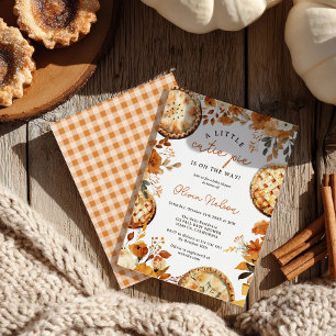 Invitation Chute Whimsical Floral Little Cutie Baby shower à 