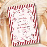 Invitation Ciao 20s Dîner de pâtes italiennes 30e anniversair<br><div class="desc">Dîner de pâtes italiennes 30th Birthday Invitation - Editable Modèle imprimable pour Son Say Ciao 20s! et lever un verre à 30 avec cette invitation de fête de 30e anniversaire sur le thème italien. Parfait pour célébrer avec du vin, des pâtes et de grands amis, cet invitation d'anniversaire modifiable et...</div>
