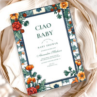 Ciao Baby Italie Baby shower inspiré