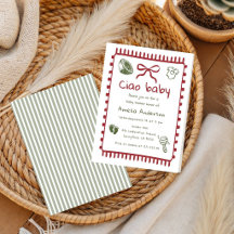 Ciao Bambino doodle bébé grossesse Baby Shower