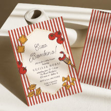 Ciao Bambino Pâtes Italiennes Baby Shower