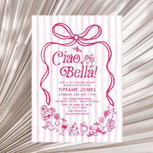 Invitation Ciao Bella Fête des mariées de citrons italiens ro