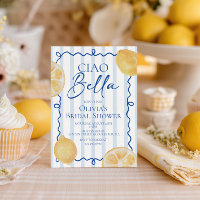 Ciao Bella Lemons and Stripes Enterrement de vie d