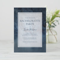 Ciel Céleste De Nuit Avec Frame Bachelorette