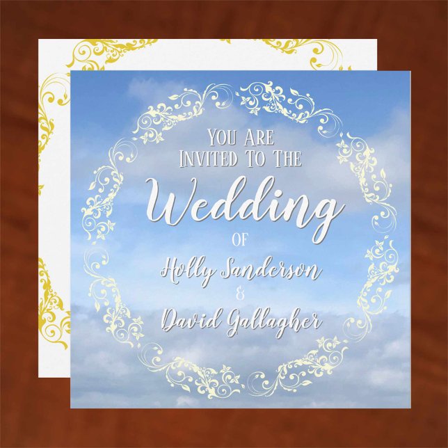 Invitation Ciel et nuages (Créateur téléchargé)