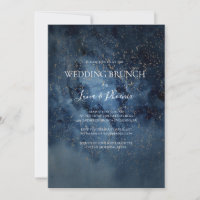Ciel nocturne céleste | Brunch Mariage or