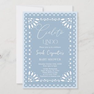 Invitation Cielito Lindo Baby shower garçon