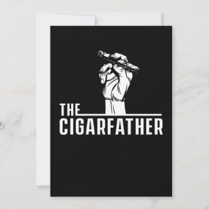 Invitation Cigarfather Cigar Smoker Humidor Cigars Lover Cade