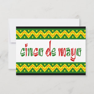 Invitation cinco de mayo