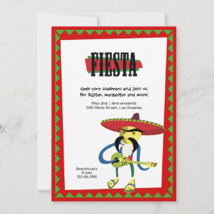 Invitation Cinco de Mayo Mariachi Fiesta