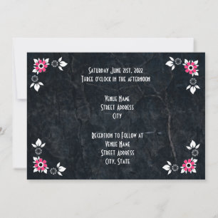 Invitation Cinquante Style Diner Mariage