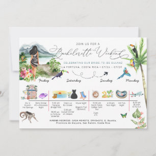 Invitation Circuit de week-end de jeune fille Costa Rica