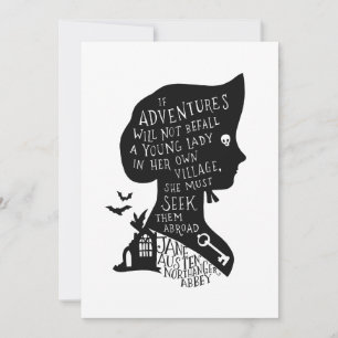 Invitation Citation de Seek Adventures Northanger Abbey